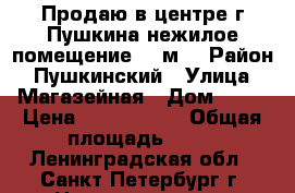 Продаю в центре г.Пушкина нежилое помещение 70 м. › Район ­ Пушкинский › Улица ­ Магазейная › Дом ­ 15 › Цена ­ 7 850 000 › Общая площадь ­ 70 - Ленинградская обл., Санкт-Петербург г. Недвижимость » Помещения продажа   . Ленинградская обл.,Санкт-Петербург г.